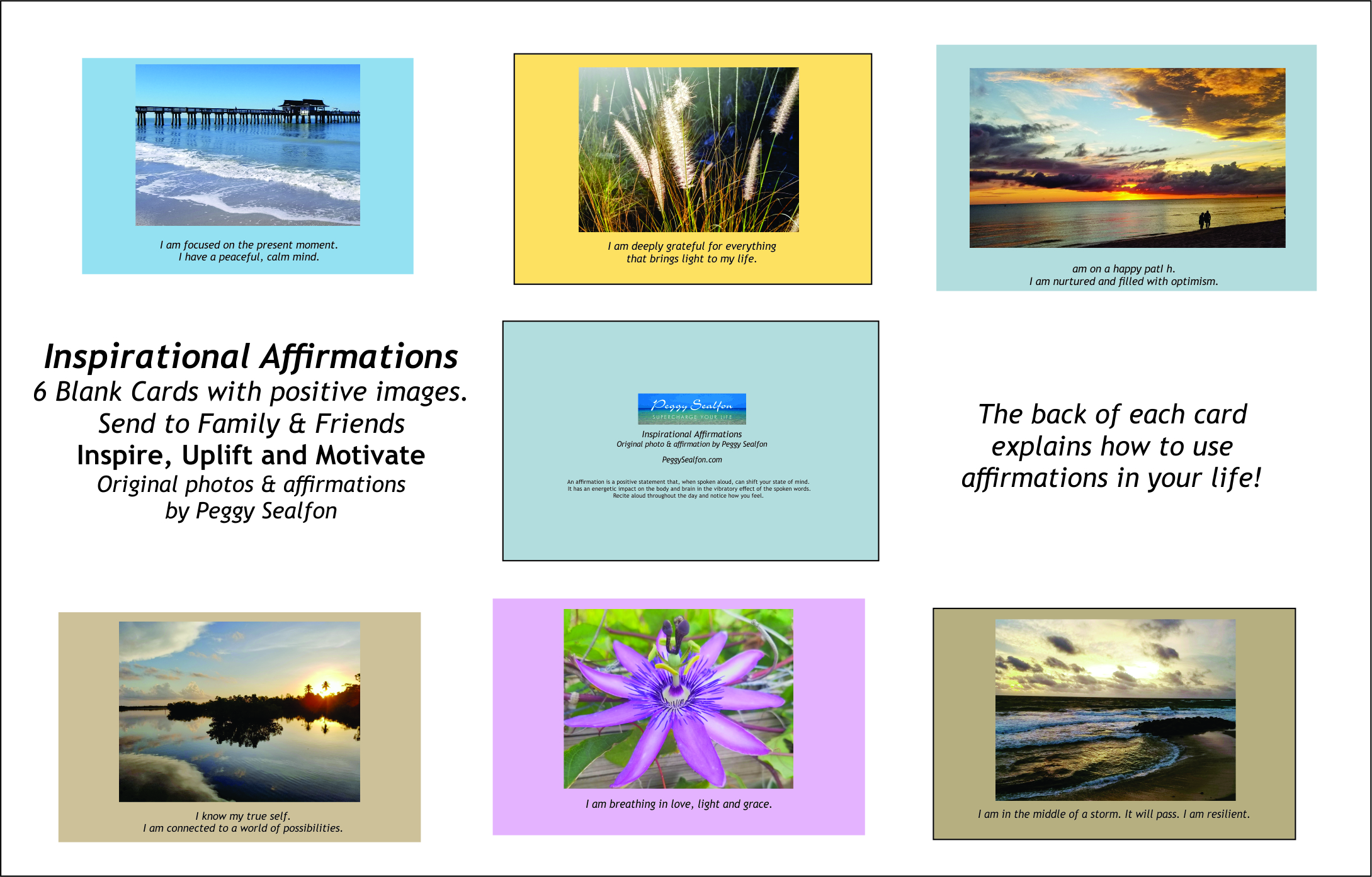 Inspirational Affirmations Greeting Cards