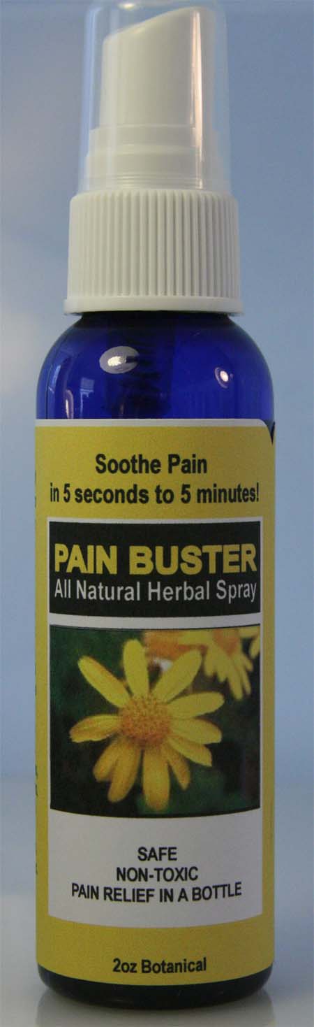Pain Buster All Natural Herbal Spray