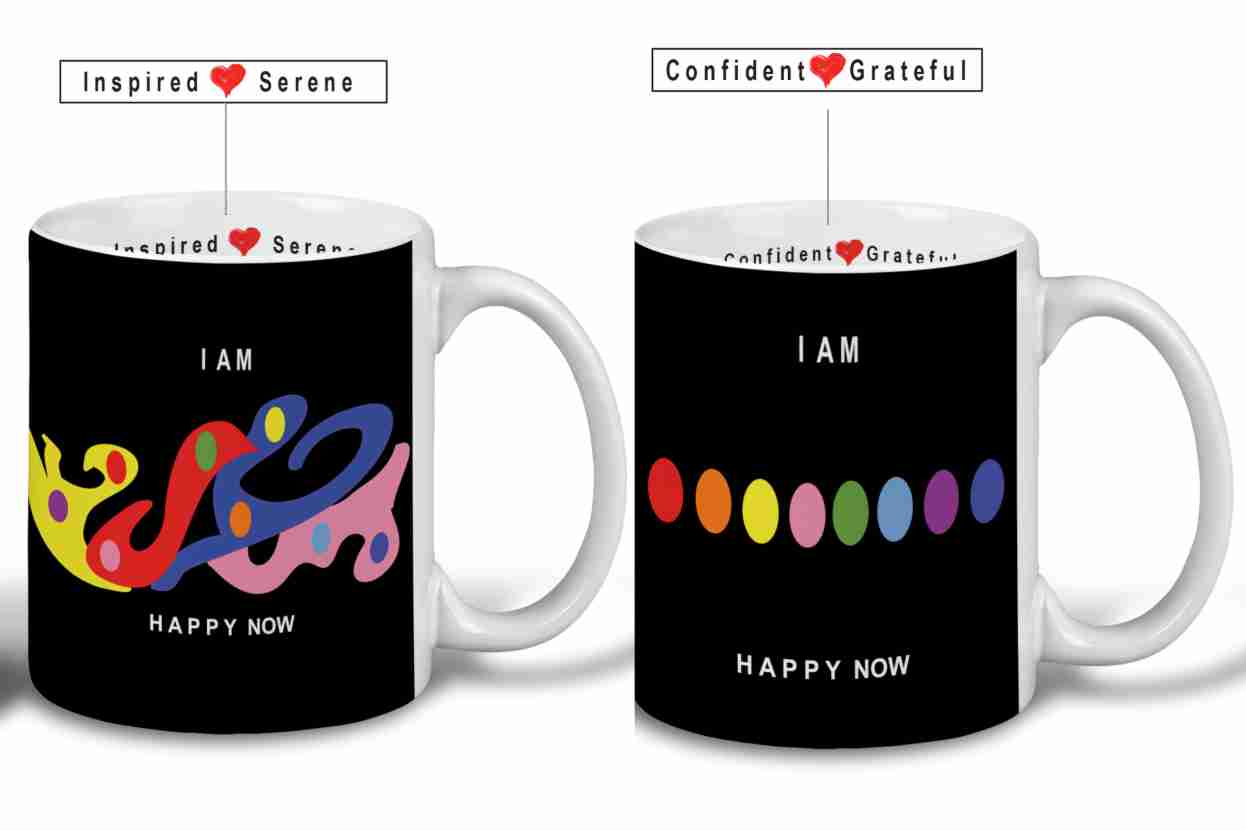 HAPPY NOW CERAMIC MUGS